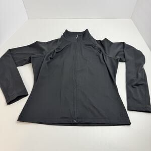 Lucy Medium Black Long-Sleeve Jacket Full Zip Athleisure